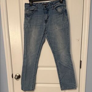 Classic Light Blue Straight Men's Jeans